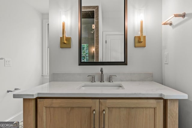 117 W View Way, Eatonton, GA 31024 - bathroom featuring vanity and baseboards