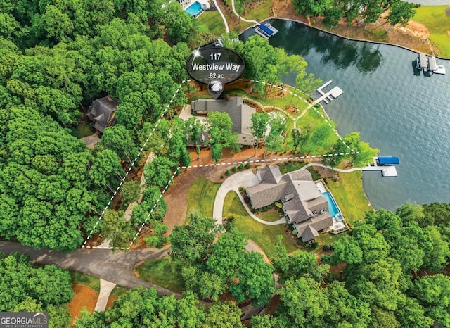 117 W View Way, Eatonton, GA 31024 - view of property location with a large body of water