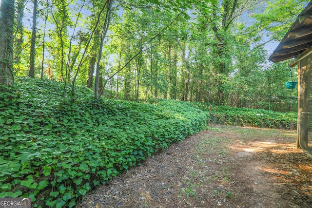 1417 Poplar Pointe SE, Smyrna, GA 30082 - view of yard featuring a view of trees