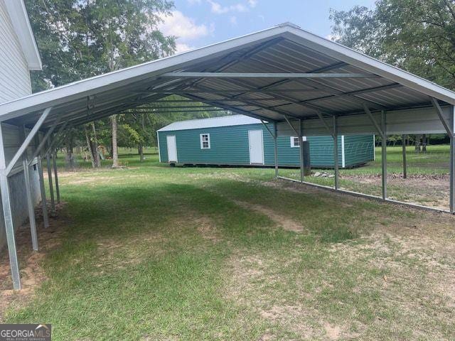 1167 Underwood, Sparta, GA 31087 - view of vehicle parking with a carport