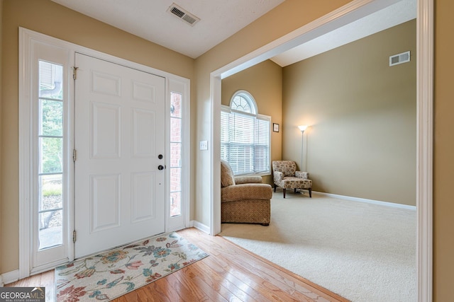 2870 Jay Oak Dr, Dacula, GA 30019 - entrance foyer with baseboards and light wood-style floors