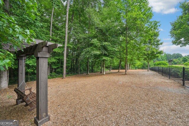 20056 Windalier Way, Roswell, GA 30076 - view of home's community with a dog friendly area and a lawn