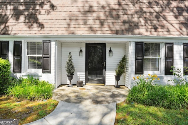 4234 Long Branch Ct, Brookhaven, GA 30319 - property entrance with a shingled roof