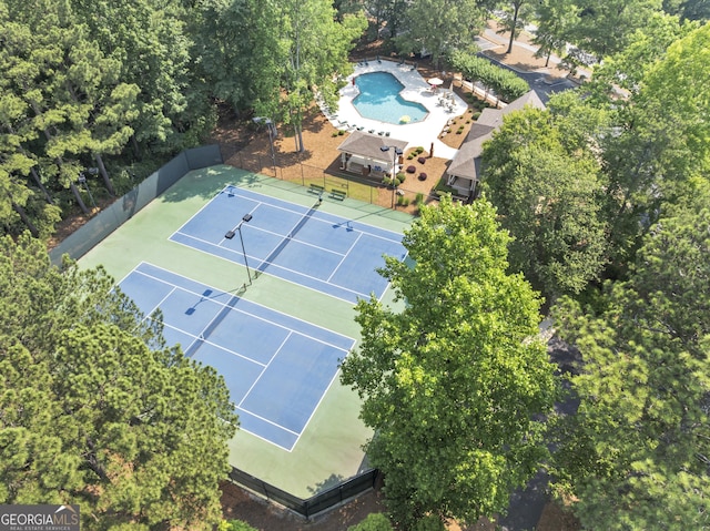 3535 Fairgreen Ct, Douglasville, GA 30135 - bird's eye view of a pool area