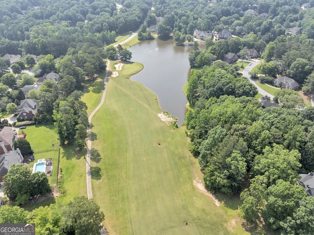 3535 Fairgreen Ct, Douglasville, GA 30135 - aerial overview of property's location featuring a nearby body of water and nearby suburban area
