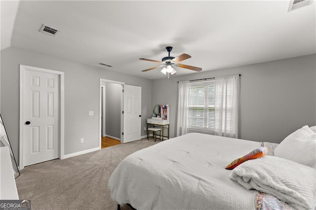 5510 Pilgrim Point Ext, Cumming, GA 30041 - bedroom featuring carpet floors, baseboards, and ceiling fan