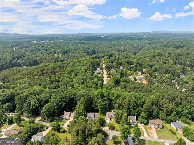 5510 Pilgrim Point Ext, Cumming, GA 30041 - bird's eye view of a forest