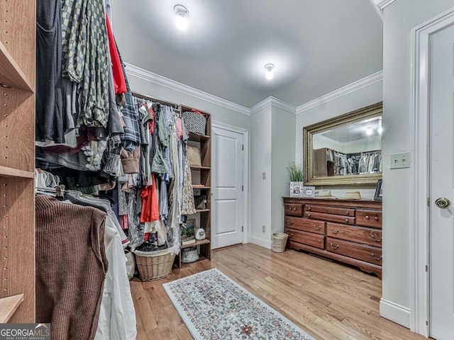 646 Darlington Cir NE, Atlanta, GA 30305 - walk in closet with wood finished floors