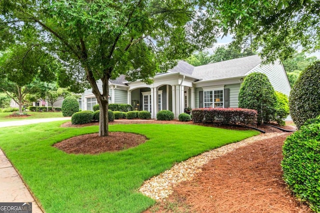 1000 Deep Water Way, Greensboro, GA 30642 - view of front of house with a front yard and roof with shingles
