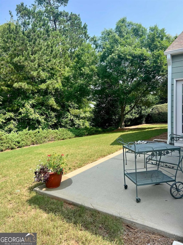 1000 Deep Water Way, Greensboro, GA 30642 - view of grassy yard with a patio area