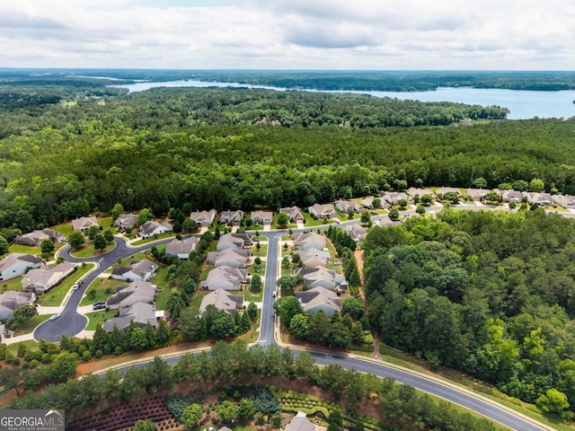 1000 Deep Water Way, Greensboro, GA 30642 - aerial perspective of suburban area featuring a forest and a large body of water