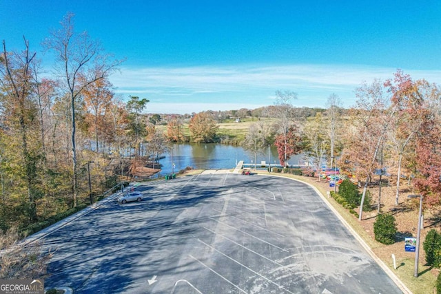 1000 Deep Water Way, Greensboro, GA 30642 - view of asphalt road featuring a water view and curbs