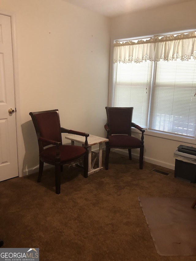 1744 Campbell Rd, Covington, GA 30014 - living area featuring dark colored carpet