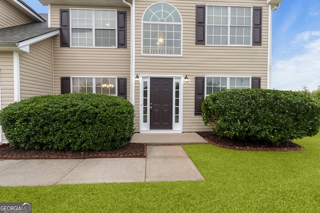 165 Heaton Place Trl, Covington, GA 30016 - view of front of property with a front lawn