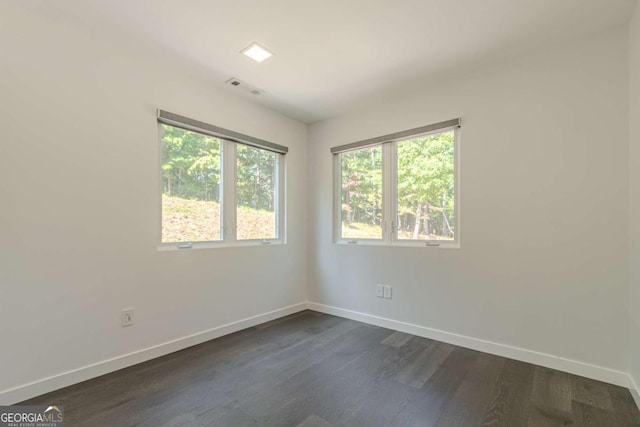 85 Lila Way, Dahlonega, GA 30533 - unfurnished room featuring baseboards and dark wood finished floors