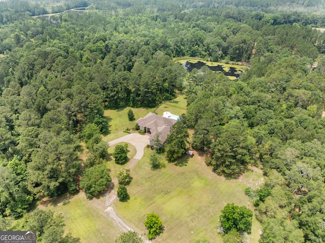 353 Indigo Hills Rd, Pembroke, GA 31321 - aerial overview of property's location featuring a forest