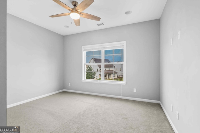 2029 Havenhurst Way, Auburn, GA 30011 - carpeted spare room featuring baseboards and a ceiling fan