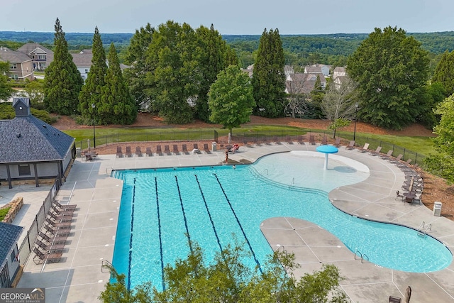 2029 Havenhurst Way, Auburn, GA 30011 - community pool featuring a patio