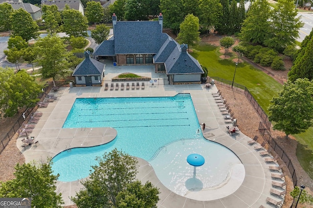 2029 Havenhurst Way, Auburn, GA 30011 - community pool with a patio