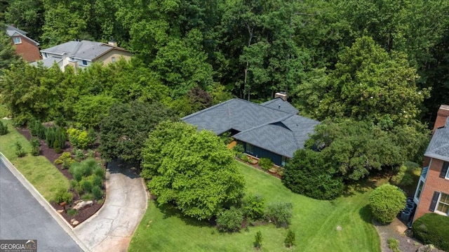 11785 Mountain Laurel Dr, Roswell, GA 30075 - drone / aerial view