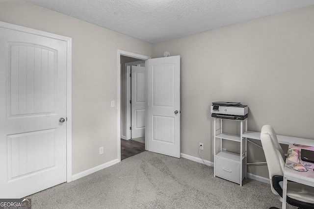 229 Wellspring Ter, Allenhurst, GA 31301 - office space featuring carpet flooring, baseboards, and a textured ceiling
