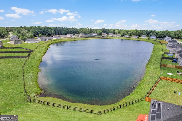 229 Wellspring Ter, Allenhurst, GA 31301 - aerial perspective of suburban area featuring a large body of water