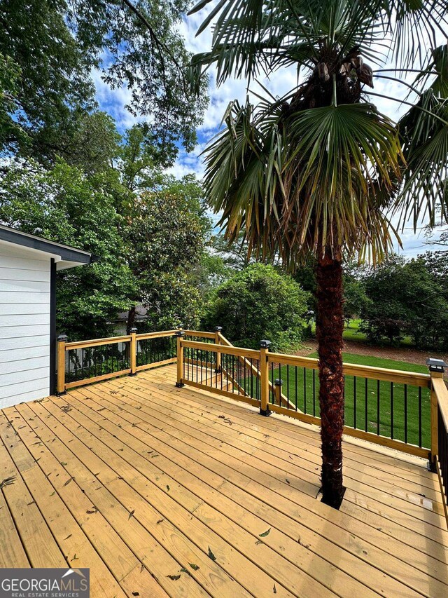 1766 W Lyle Ave, College Park, GA 30337 - view of deck