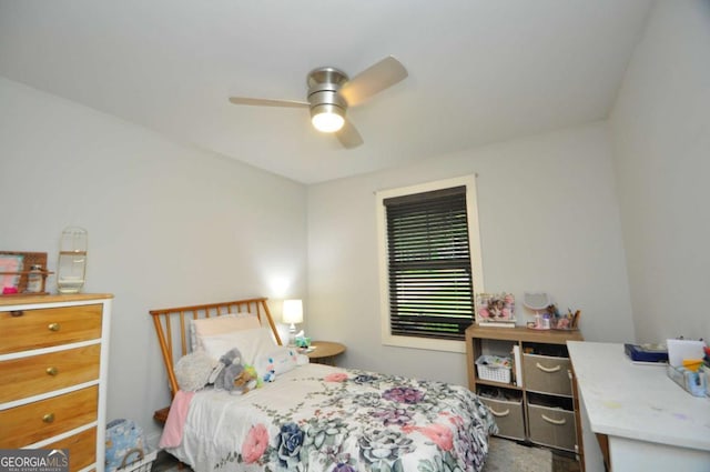 1040 Matthew Ln, Madison, GA 30650 - bedroom with ceiling fan