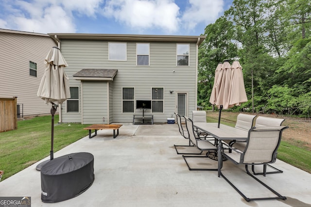 2037 Cedar Grove Rd, Conley, GA 30288 - view of patio / terrace with outdoor dining space