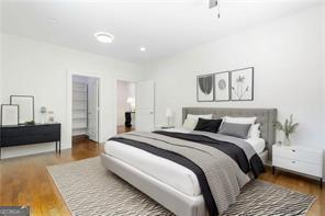 937 Rosedale Rd NE, Atlanta, GA 30306 - bedroom with wood finished floors