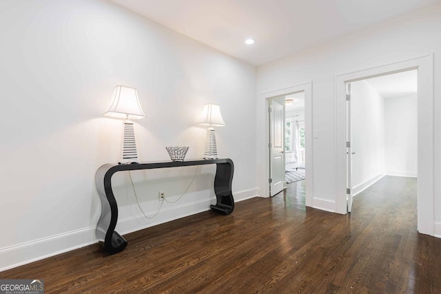 937 Rosedale Rd NE, Atlanta, GA 30306 - foyer entrance featuring wood finished floors and recessed lighting