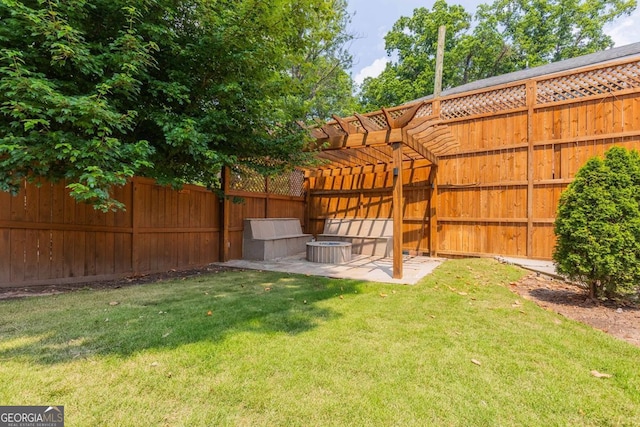 937 Rosedale Rd NE, Atlanta, GA 30306 - fenced backyard with a patio area