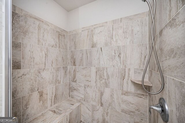 2026 Forte Ln, Alpharetta, GA 30009 - bathroom view of tiled shower
