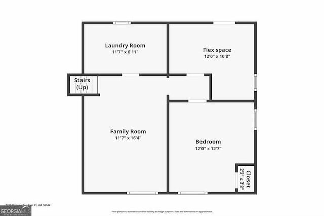 2358 Dabney Ter, East Point, GA 30344 - property floor plan