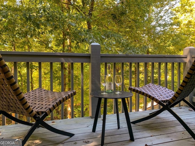 223 Mango Cir, Ellijay, GA 30540 - view of deck