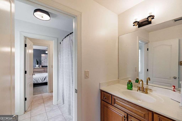 1901 Franklin Grove Pkwy, Bogart, GA 30622 - ensuite bathroom with vanity and tile patterned floors