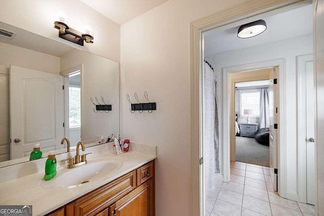 1901 Franklin Grove Pkwy, Bogart, GA 30622 - full bath with vanity and tile patterned flooring