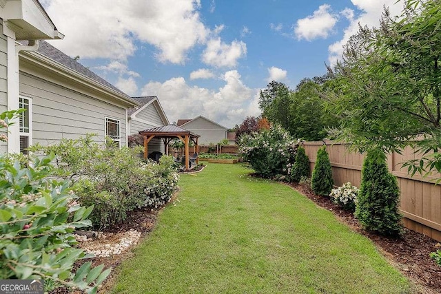 1901 Franklin Grove Pkwy, Bogart, GA 30622 - view of yard featuring a gazebo