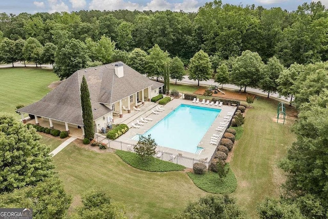 1901 Franklin Grove Pkwy, Bogart, GA 30622 - view of community pool