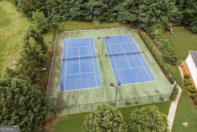 1901 Franklin Grove Pkwy, Bogart, GA 30622 - view of tennis court