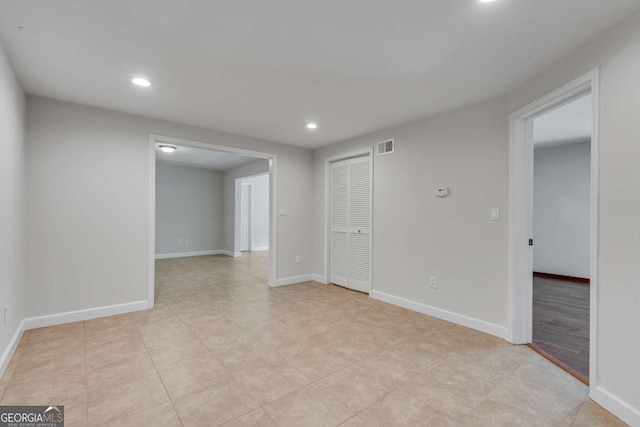14440 Cogburn Rd, Alpharetta, GA 30004 - empty room featuring recessed lighting and baseboards