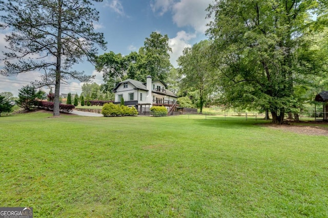 14440 Cogburn Rd, Alpharetta, GA 30004 - view of yard