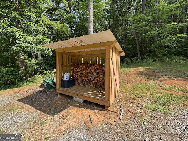 2726 Turkey Trot, Hiawassee, GA 30546 - exterior view of a heavily wooded area