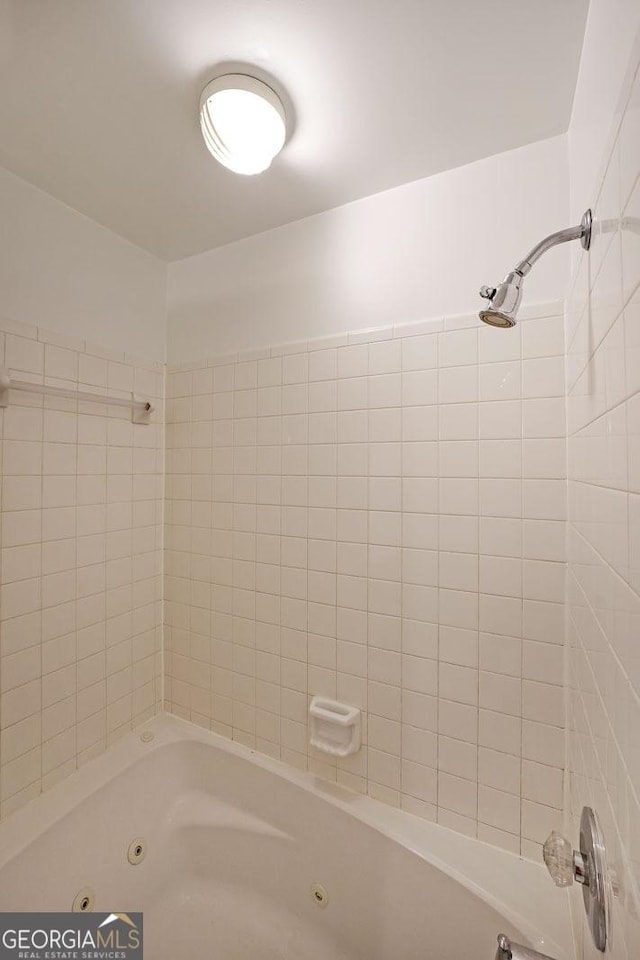 2394 Burch Cir NE, Brookhaven, GA 30319 - full bathroom featuring a combined bath / shower with jetted tub