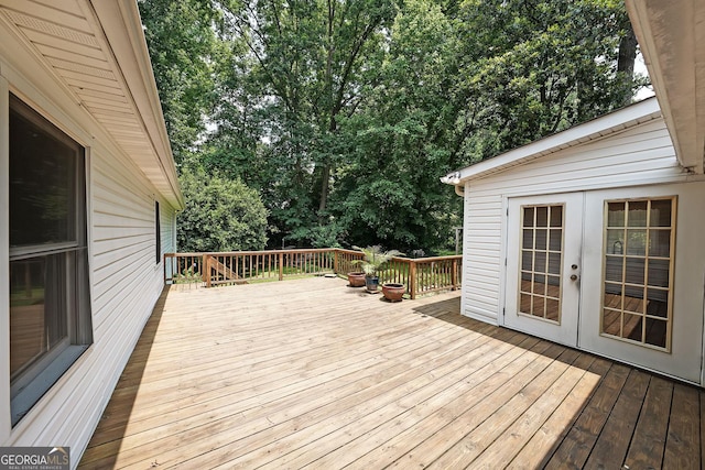 2394 Burch Cir NE, Brookhaven, GA 30319 - deck featuring french doors