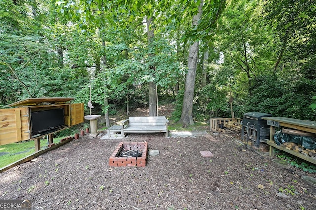 2394 Burch Cir NE, Brookhaven, GA 30319 - view of yard