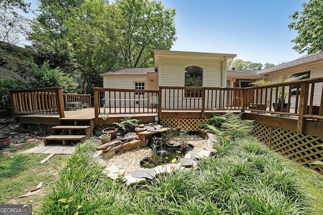 2394 Burch Cir NE, Brookhaven, GA 30319 - view of deck