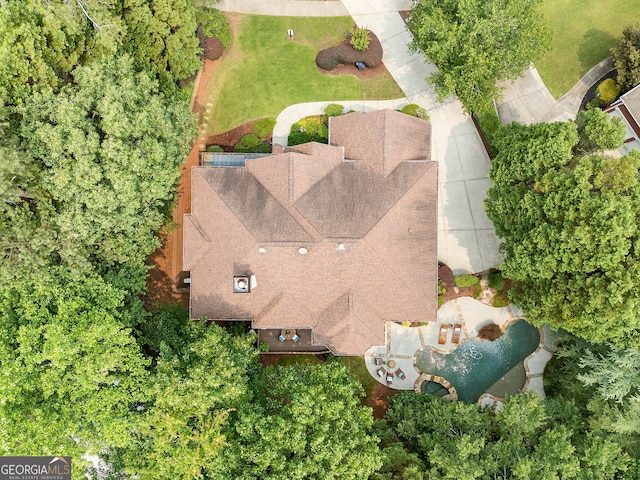 10135 High Falls Pointe, Johns Creek, GA 30022 - bird's eye view