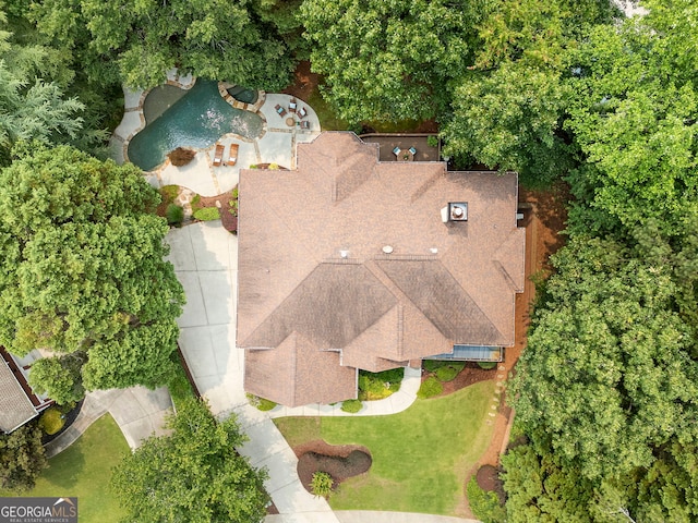10135 High Falls Pointe, Johns Creek, GA 30022 - aerial view of property's location