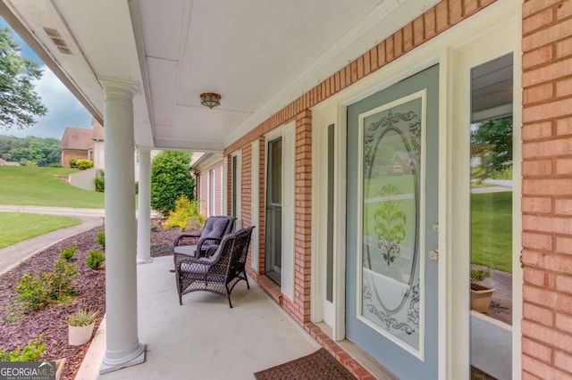 2005 Ashton Pointe Dr, Dacula, GA 30019 - view of covered porch